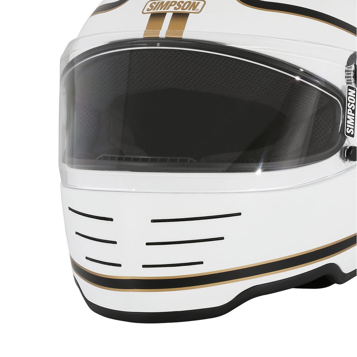 SIMPSON M62 フルフェイスヘルメット ホンド マットホワイト 4
