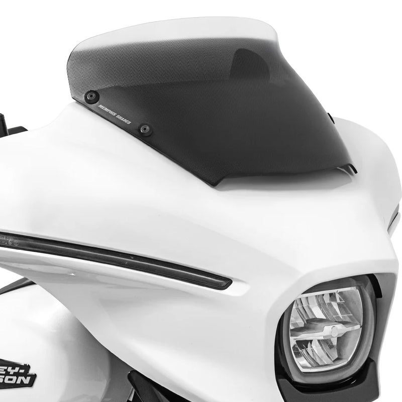 スポイラー ウィンドシールド 4インチ (クリア/ドット)