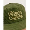 Motone(モートーン) コーデュロイ キャップ “Fastlane” オリーブ.2