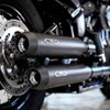2021～2024 FXBBS ユーロ5対応 スリップオンマフラー テーパーエンド ブラック/ブラックエンド MILLER EXHAUST