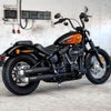 2021～2024 FXBBS ユーロ5対応 スリップオンマフラー テーパーエンド ブラック/ポリッシュエンド MILLER EXHAUST 2