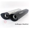2021～2024 FXLRST ユーロ5対応 スリップオンマフラー スラッシュカット ポリッシュ/ブラックエンド MILLER EXHAUST