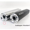 2021～2024 FXBRS ユーロ5対応 スリップオンマフラー スタンダードエンド ポリッシュ/ポリッシュエンド MILLER EXHAUST