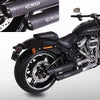 2021～2024 FXBRS ユーロ5対応 スリップオンマフラー スラッシュカット ブラック/ブラックエンド MILLER EXHAUST