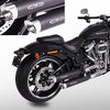 2021～2024 FXBRS ユーロ5対応 スリップオンマフラー スラッシュカット ポリッシュ/ポリッシュエンド MILLER EXHAUST 2
