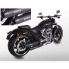 2021～2024 FXBRS ユーロ5対応 スリップオンマフラー テーパーエンド ブラック/ブラックエンド MILLER EXHAUST 2