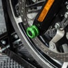 2024以降ツーリング フロントアクスルカバー (グリーン)3