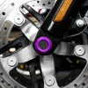 2024以降ツーリング フロントアクスルカバー (パープル)5