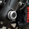倒立フォーク用 フロントアクスルカバー (シルバー)