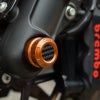 倒立フォーク用 フロントアクスルカバー (オレンジ)