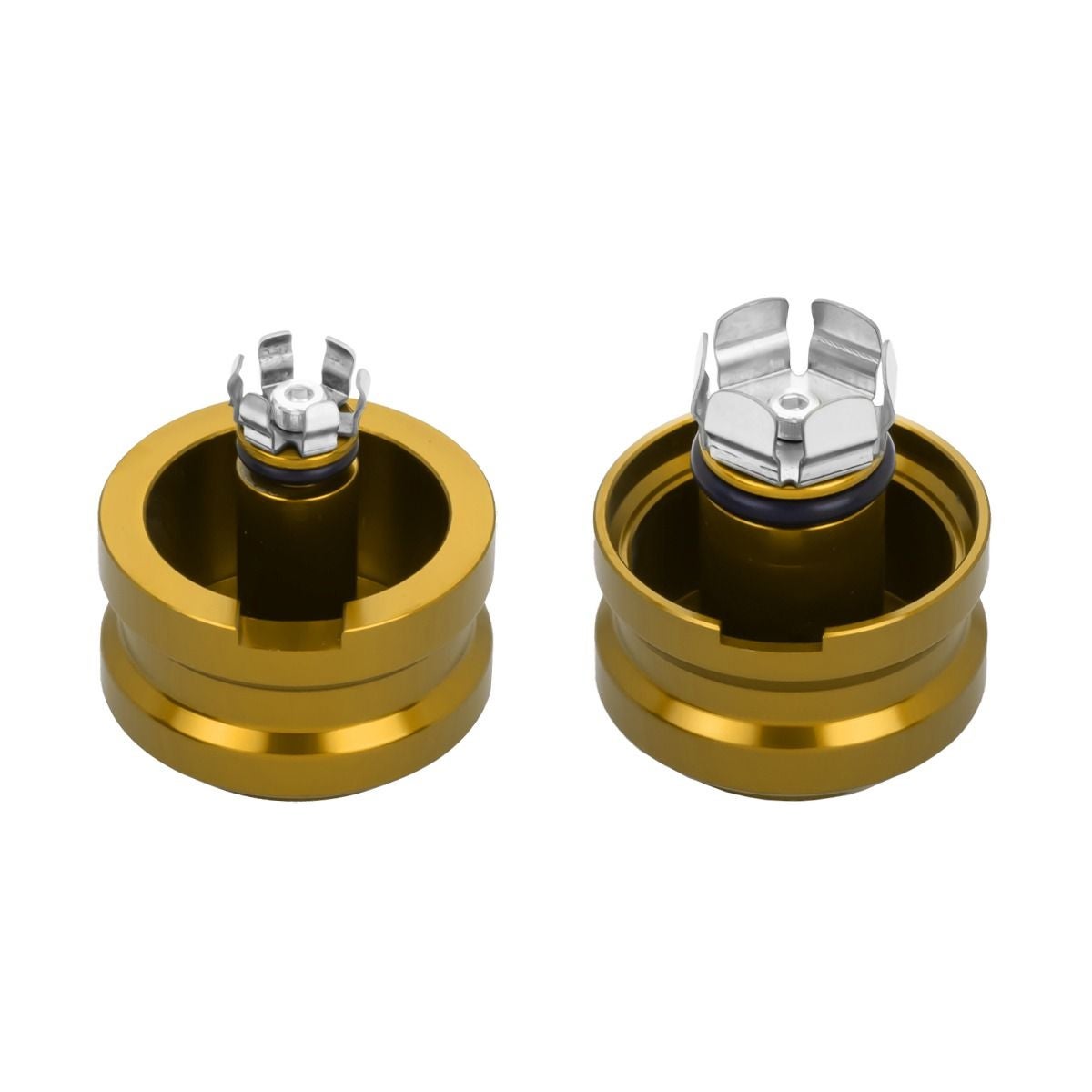 正立フォーク用 フロントアクスルカバー (ゴールド)2