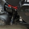 M8ソフテイル パッセンジャーフットペグ兼クラッシュバー (ブラック)2