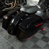 2024以降ツーリング サドルバッグスピーカー用リッド (ビビッドブラック)1