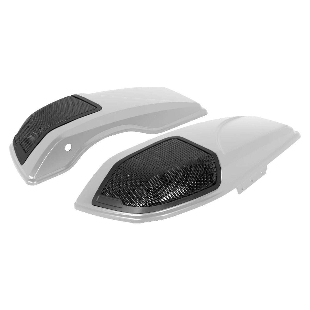 2024以降ツーリング サドルバッグスピーカー用リッド (未塗装)4