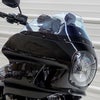 FXRPフェアリング用 9インチ・フレアウィンドシールド (ブルーアイス)