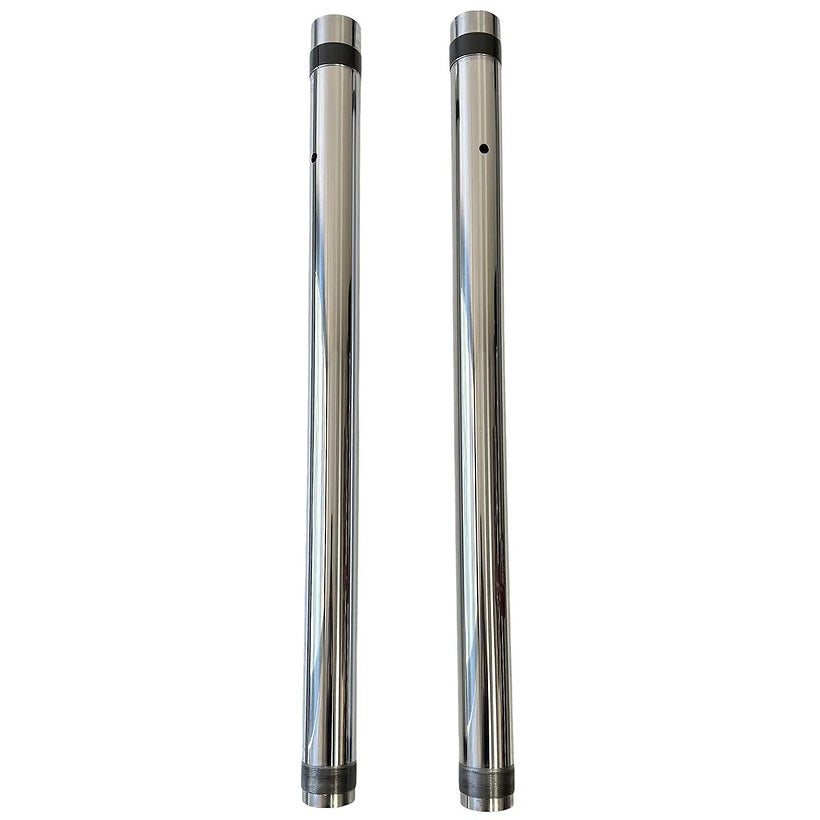 ノーマル長・43mm 倒立フォークチューブ (クローム)1