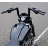 スピードメーターマウント・Atlasハンドル用 ライザーキット (マットブラック)4