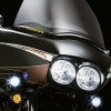 クリアキン　LED  ウインドシールドトリム　ロードグライド用 ブラック-01