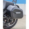 Darkin 32L クイックマウント ハードサドルバッグ (レザーラップ)3