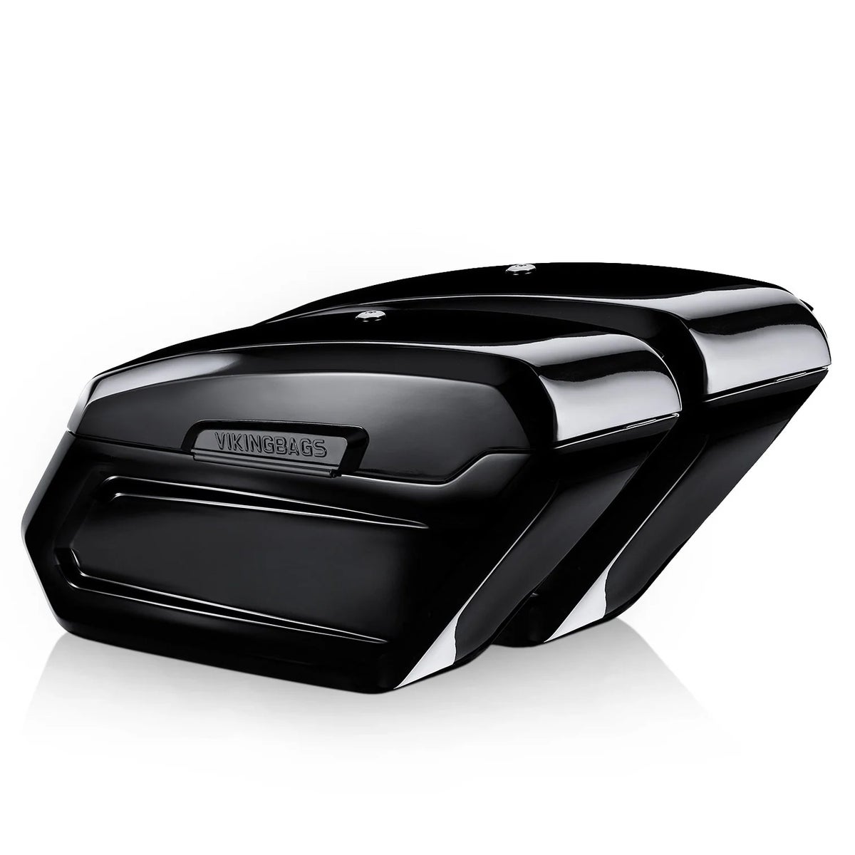 Titan XL 56L リジッドマウントチョップドサドルバッグ (グロスブラック)2