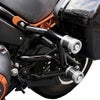 フレームスライダー付き リア クラッシュバー ブラック/シルバー ローライダーST FXLRST