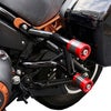 フレームスライダー付き リア クラッシュバー ブラック/レッド ローライダーST FXLRST