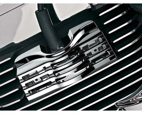 クリアキン　スパークプラグ・ヘッドボルトカバー　グロスブラック-02