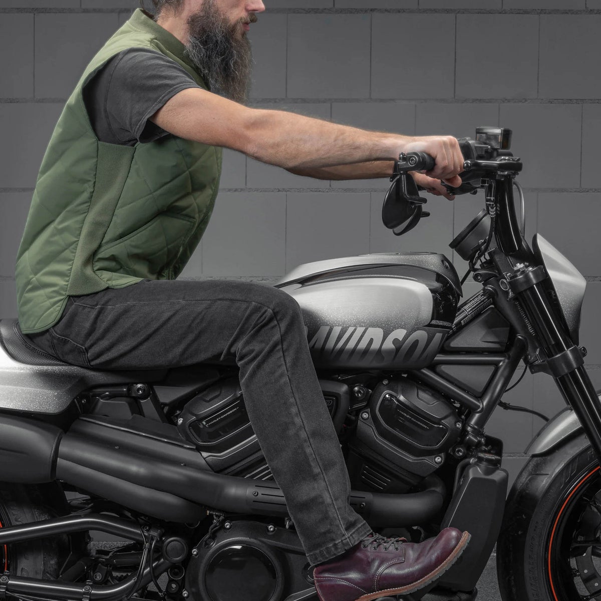 配線済み Killer Bull 2インチファットハンドルバー 6インチトール4