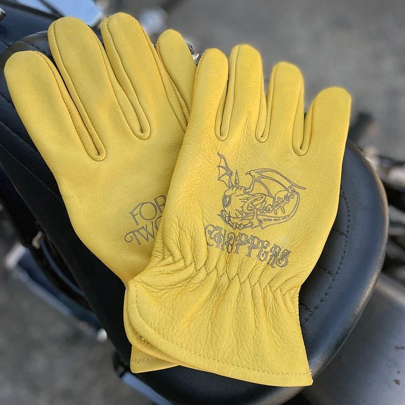 CHOPPERS FTW グローブ イエロー 冬用
