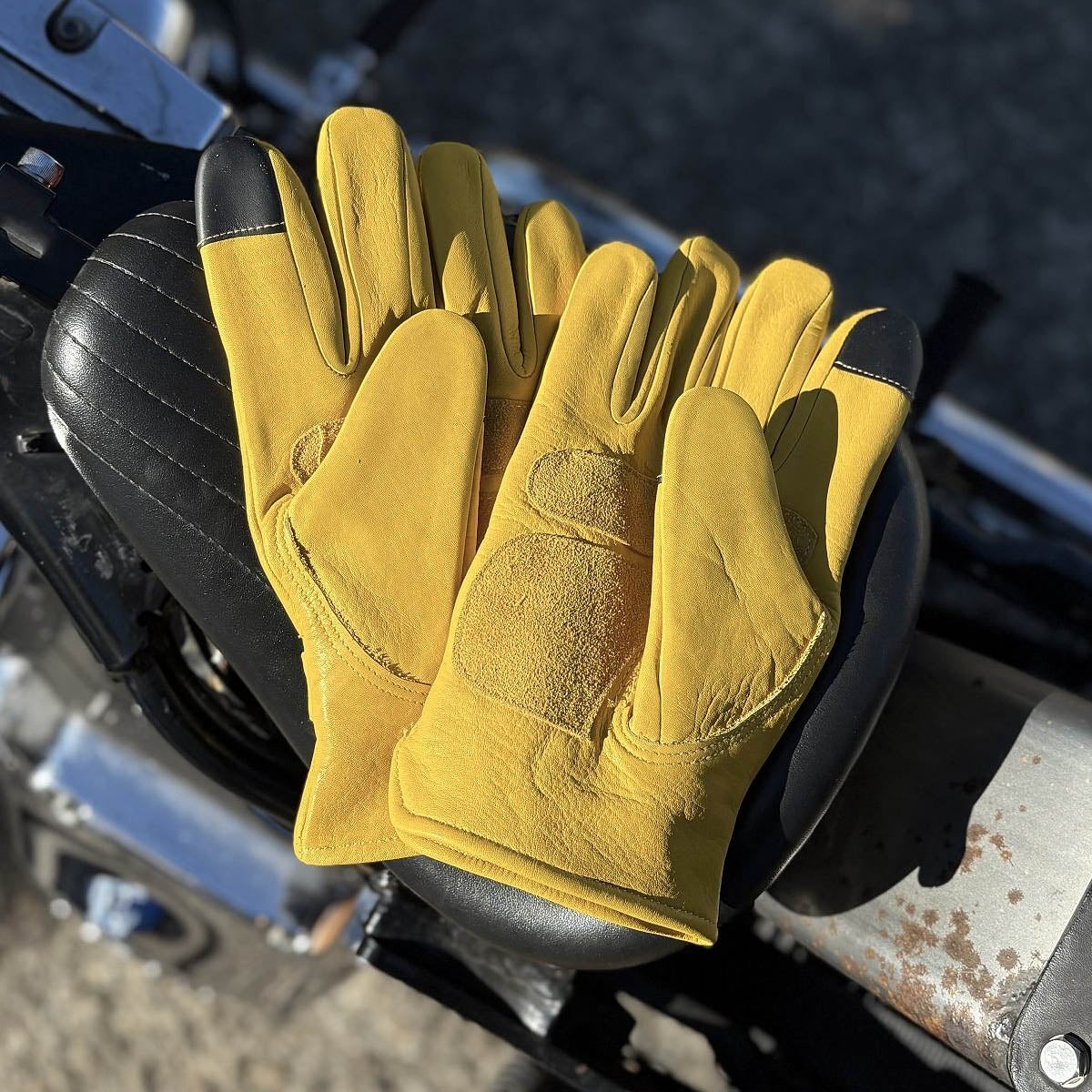 CHOPPERS FTW グローブ タイプ2 イエロー 冬用 5