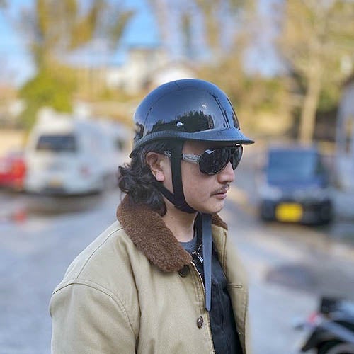 CHOPPERS オリジナル ジョッキー ヘルメット ブラック 2