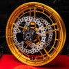 Flatline 鍛造アルミホイール 19 x 3.25 (ゴールド)
