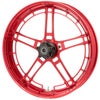 Flatline 鍛造アルミホイール 21 x 3.5 (レッド)2