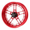 Flatline 鍛造アルミホイール 18 x 5.5 (レッド)