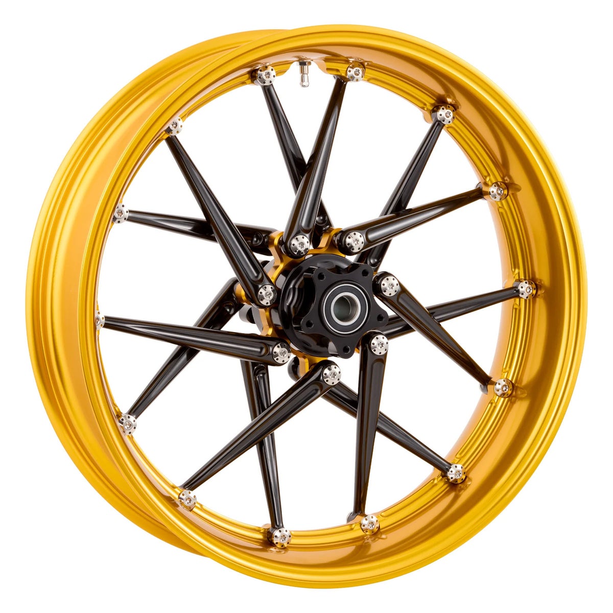 Spoken 鍛造アルミホイール 18 x 5.5 (ゴールド)