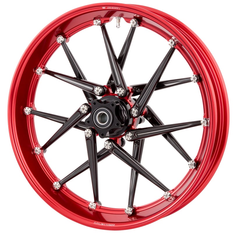 Spoken 鍛造アルミホイール 21 x 3.5 (レッド)