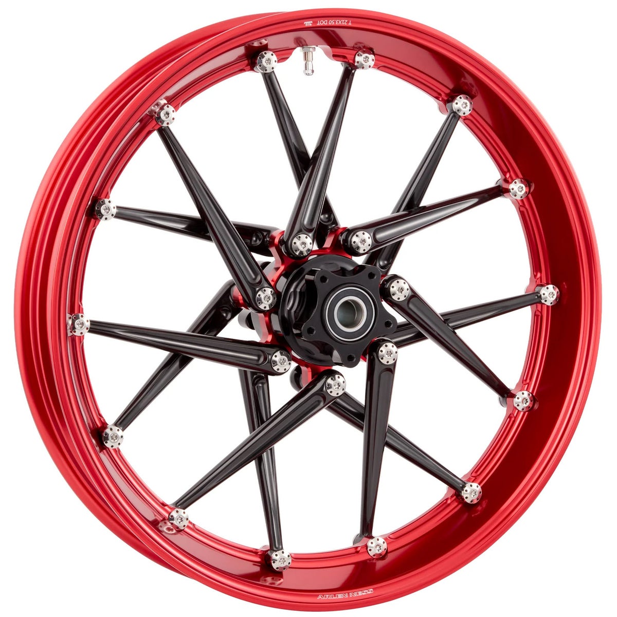 Spoken 鍛造アルミホイール 21 x 3.5 (レッド)1
