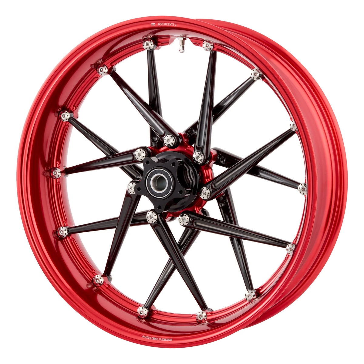 Spoken 鍛造アルミホイール 18 x 5.5 (レッド)