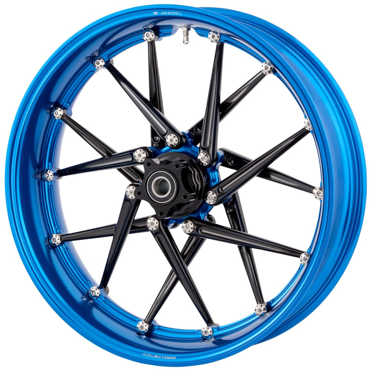 Spoken 鍛造アルミホイール 21 x 3.5 (ブルー)3