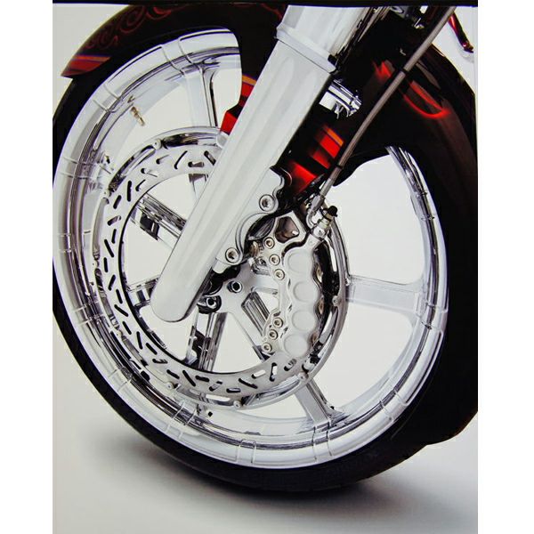 Arlen Ness Beveled 15インチ インボード ブレーキキット クローム-02
