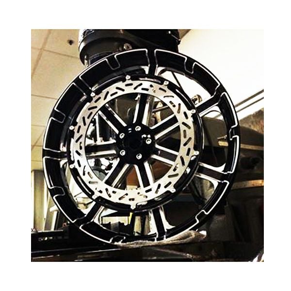 Arlen Ness Beveled 15インチ インボード ブレーキキット ブラック-02