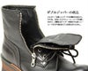 【DEGNER/デグナー】ダブルジップ/ショートブーツ（黒色）-03