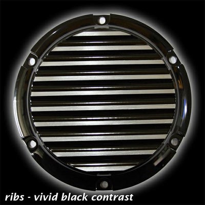 Figure Machine クラシック・ダービーカバー　フィン削り出し、ビビッドブラック-01