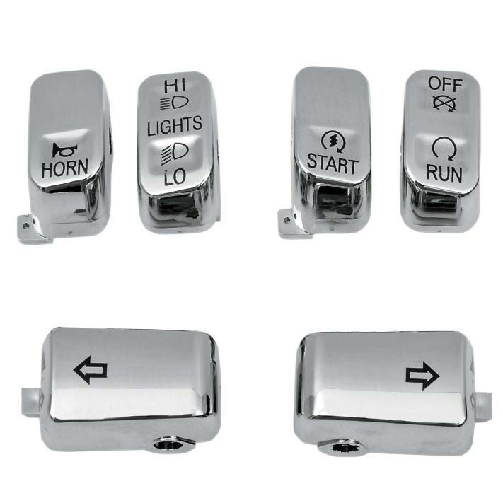 クリアキン クローム・スイッチハウジング スポーツスター/ダイナ