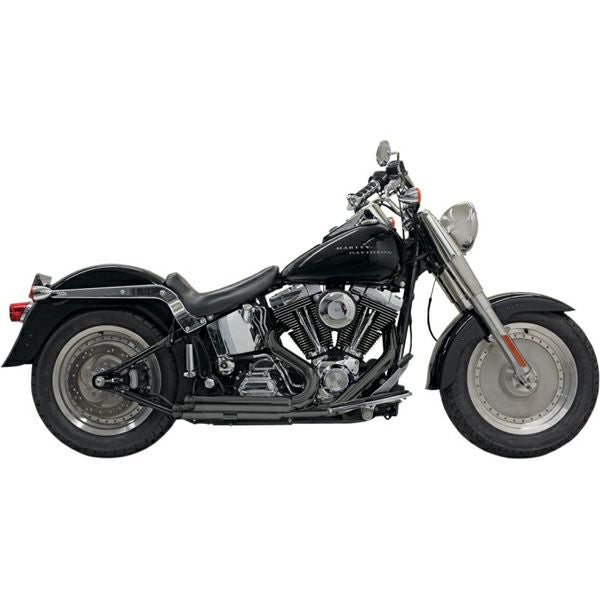 BASSANI ProStreet スラッシュカット マフラー ブラック-01