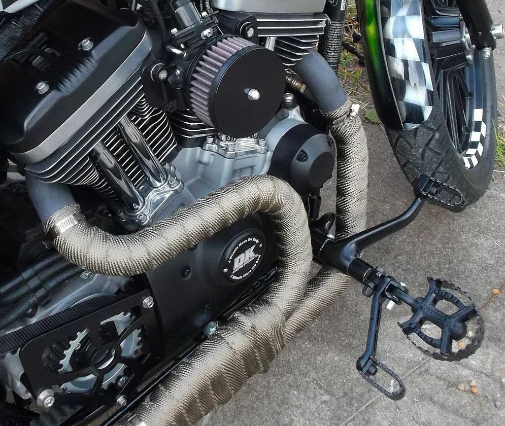 スポーツスター スプロケカバー、プーリーカバー｜ハーレーカスタム