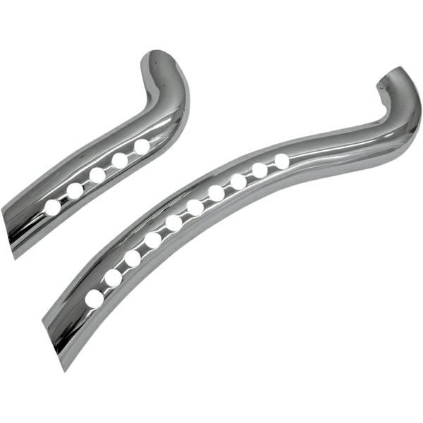 BASSANI RadialSweepers マフラー用　ホールデザイン クロームシールド-01