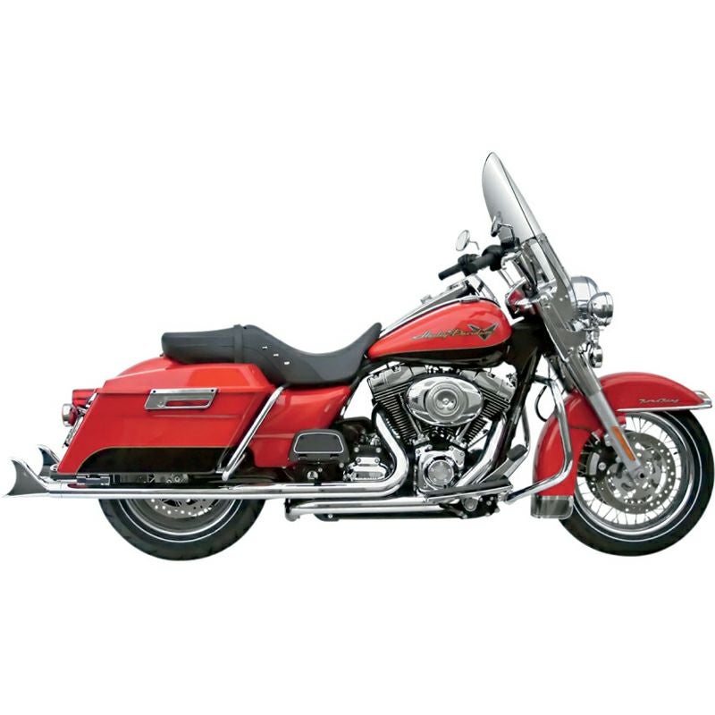 SAMSON EXHAUST TrueDualクロスアンダー　エキゾースト ロングテール 33インチ-01