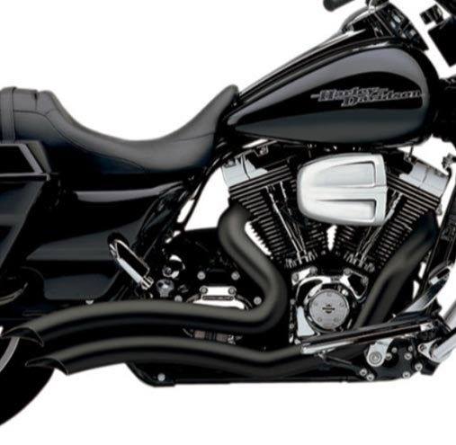 COBRA SpeedSter エキゾースト　ショートスウィプト ブラック-01