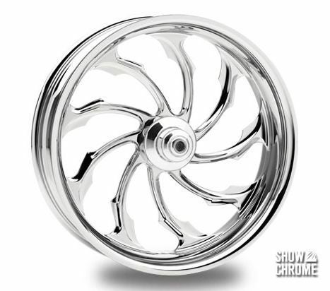 ★*★様 【美品】 ハーレー PM パフォーマンスマシン Torque クローム パフォーマンスマシン Torque クローム 18 X 5.5 インチ リアホイール